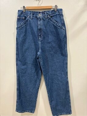 VTG 90's JG Hook Women's High Waisted Blue Denim Jeans Relaxed Fit Size 16